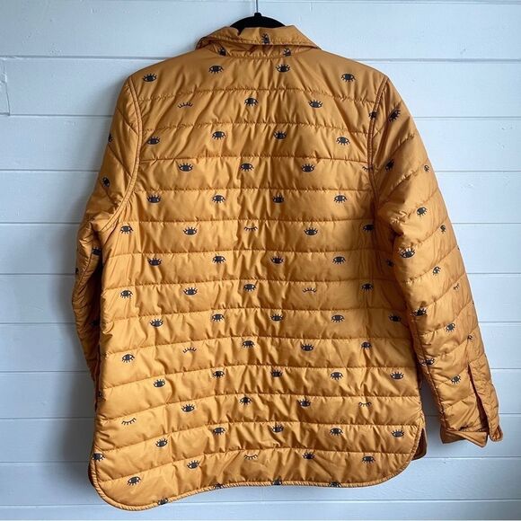 RARE The North Face WhoIsThis Yellow Eyeball Jacket L - Picture 3 of 8